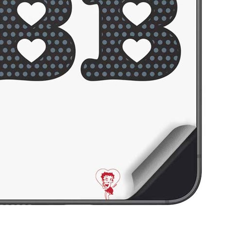 Betty Boop I Love BB Galaxy S25 Skin